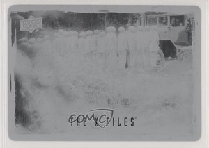 2019 Upper Deck X-Files: UFOs and Aliens Printing Plate Black 1/1 #73 0c3