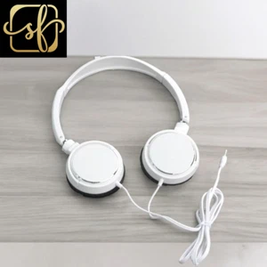 3,5 mm kabelgebundene Kopfhörer faltbar verstellbar Kopfhörer Bass Stereo Mode Musik - Bild 1 von 1