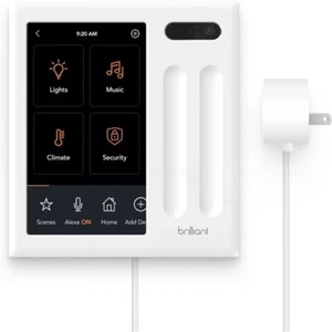 Brilliant Smart Home Control 2 Interruptor de Luz Panel Enchufable BHW-120US-WH2 - NUEVO - Imagen 1 de 3