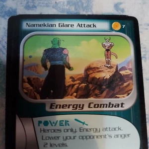 Dragonball Z 2001 TCG - Trunks Saga Namekian Glare Attack #7 near mint - Foto 1 di 3