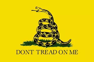 NEW 2 pk. Don't Tread On Me Replacement Flag - Picture 1 of 2