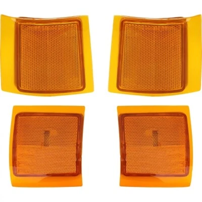 New Front Left & Right Lower Side Marker Set For 1995-2000 Chevrolet Tahoe 4P Foto 1 de 4