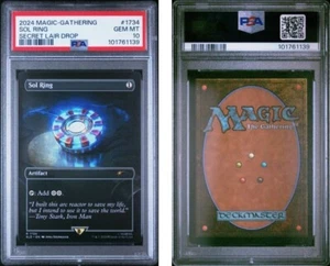 MTG PSA 10 Non-Foil X Marvel's Iron Man "Sol Ring" #1734 Secret Lair Drop GM2024 - Picture 1 of 3