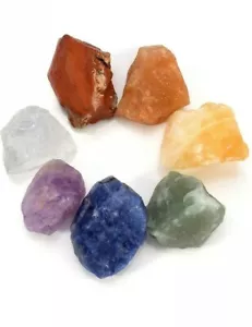 7 pietre chakra grezze cristalloterapia - Foto 1 di 2