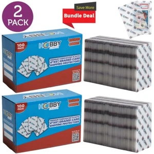 Hobby Armor Plastic Graded Card Shipping Supplies 4x6 - Bundle - 200 Unit Box - Picture 1 of 6