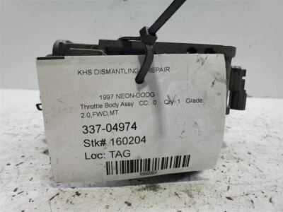 95-01, Dodge Neon-Dodge, conjunto de válvula de carrocería del acelerador, tracción delantera, 2,0 L, PN-68031596AB Foto 1 de 3