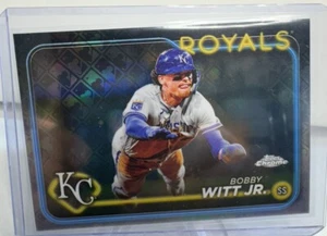 2024 Topps Chrome Logofractor Bobby Witt Jr. Refractor SP #120 - Picture 1 of 2