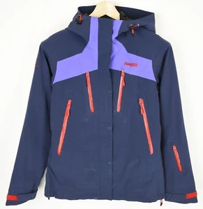 Bergans Of Norway Oppdal Jkt Dermizax Jacke Damen Klein mit Kapuze Dünn Blau - Bild 1 von 12