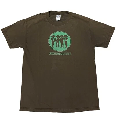 Camiseta De Colección Guttermouth Punk Rock Talla Grande Banda Camisetas Foto 1 de 2