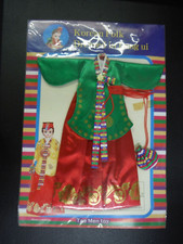 KOREAN FOLK DRESS BARBIE DOLL SIZE FASHION *NEW* ON CARD