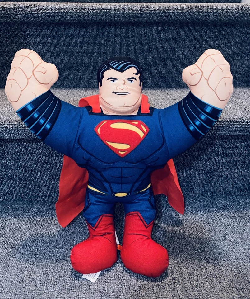 Mattel Talking Hero Buddies Superman DC Comics Hombre de Acero 15" Figura de Peluche Juguete Foto 1 de 4