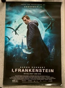 2014 *1, FRANKENSTEIN* 27X40" DVD/BLUE-RAY PROMOTIONAL MOVIE POSTER M PBMC PBMC - Picture 1 of 4
