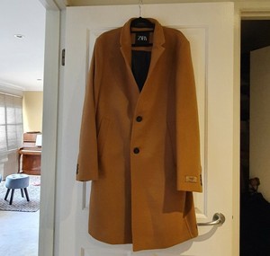 zara mens overcoat