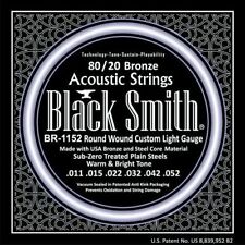 BlackSmith BR1152 Acoustic Strings 80/20 Bronze Custom Light (011 - 052) for sale