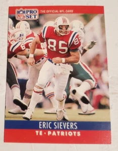 1990 NFL Pro Set #206 Eric Sievers TE New England Patriots ***40% OFF 2 or MORE - Picture 1 of 2