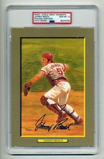 JOHNNY BENCH SUPERB GEM MINT 10 PSA/DNA SIGNED  PEREZ STEELE GREAT MOMENTS CARD