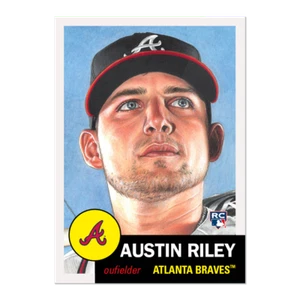 Austin Riley 2019 Topps Living Set #206 Atlanta Braves/5143 RC Rookie - Imagen 1 de 2