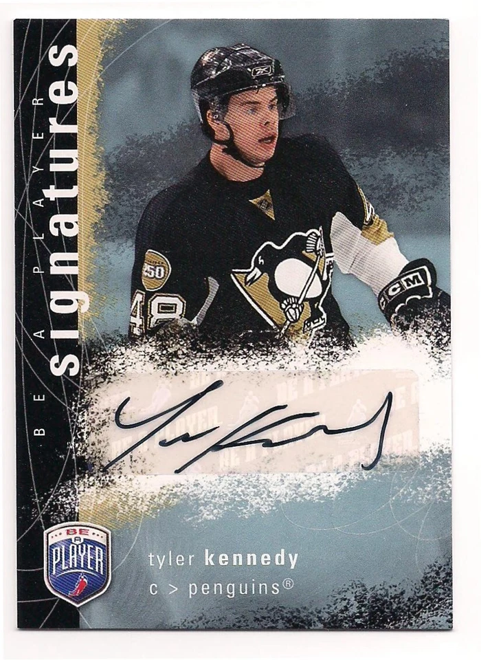 Tyler Kennedy 07-08 Upper Deck Be A Player Signatures Autograph Signature - Image 1 of 1