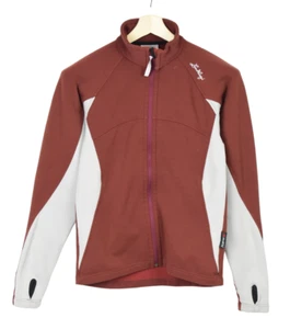 Lundhags Polartec Sweatshirt Damen (Eu) 40 Reißverschluss Daumen Löcher Weinrot - Bild 1 von 9