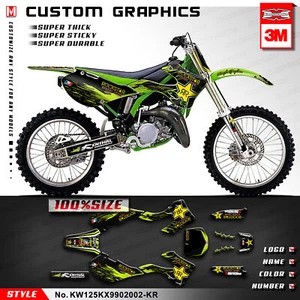 Kungfu Graphics Motocross Sticker Kit for KX125 KX250 KX 250 1999 2000 2001 2002 - Bild 1 von 7