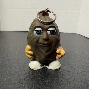 Vintage California Rosins Schlüsselanhänger Geldbörse Figur 3,25" Gummi Claymation - Bild 1 von 5