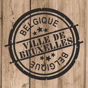 Ville de Bruxelles Sticker Vinyl 10 cm / 4" Decal Stamp Belgium Car Laptop Wall - Bild 1 von 4