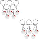 10 pcs Chicken Key Chains Backpack Pendant Chicken Keychain Bag Hanging
