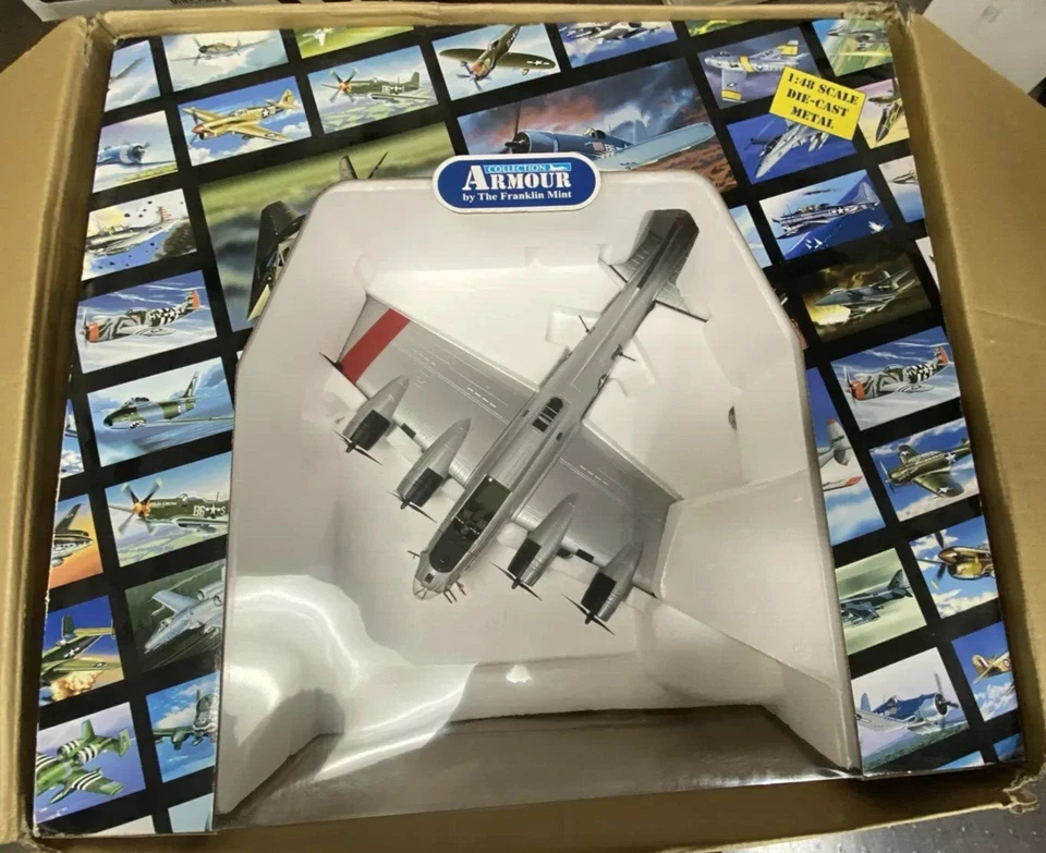VERY RARE 1/48 FRANKLIN MINT ARMOUR Boeing B-17G Flying Fortress Carolina Moon - Image 1 of 1