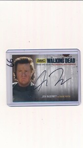 Cryptozoic The Walking Dead Season 4 Part 2 Auto Josh McDermitt Silver