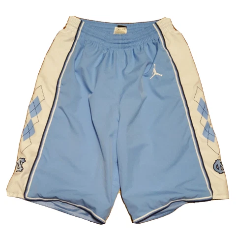 UNC Carolina Tar Heels NCAA ACC Basketball Air Jordan Shorts Mens Size Sm Cover