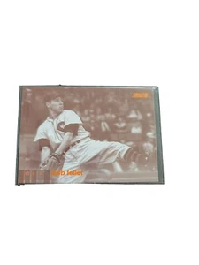 2020 Topps Stadium Club Sepia Orange Foil #70 Bob Feller Cleveland Indians - Picture 1 of 2