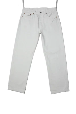 Jeans Levi's 501 W32 L36 Usado Gris (Cod.SJ180) Levis Hecho En EE. UU. - Imagen 1 de 4