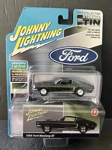 JOHNNY LIGHTNING 1968 FORD MUSTANG GT STORAGE TIN Release 3 - Picture 1 of 2