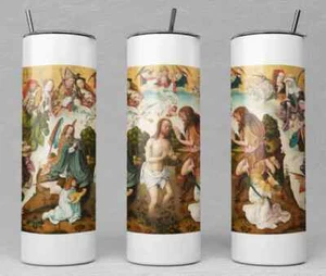 Vaso de acero inoxidable The Baptism of Christ, c. 1485/1500 20 oz - Imagen 1 de 1