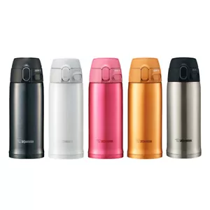 Zojirushi SM-TA36 Stainless Steel "One Touch Open" Vacuum Bottle 360ml - Picture 1 of 6