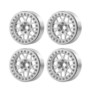 2.2" Metal Beadlock Wheel Rims 25mm for 1/10 RC Crawler Car - Picture 1 of 9