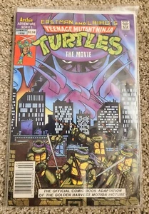 TMNT The Movie 🔑 ISSUE 1st App of The Turtles (Archie Series 1990 Comic Book) - Bild 1 von 2
