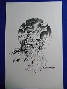 FAUST  11X17 PRINT  BY TIM TYLER 2003  - Picture 1 of 1
