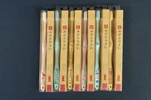 Tanabe Spazzolino da Denti "Migaki Yasui" Confezione da 6 Testine Piccole Setole Morbide Made in Japan - Foto 1 di 22