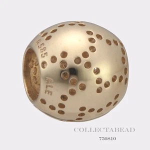 Authentic Pandora 14kt Gold Starlight Bead 750810 - Picture 1 of 1