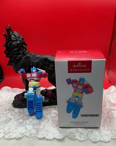 2022 Hallmark Keepsake Ornament Optimus Prime Transformers Christmas Holiday - Picture 1 of 5