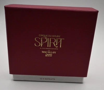 The Macallan 200th anniversary Cirque de Soleil, 12 Notelets, six designs - Image 1 of 4