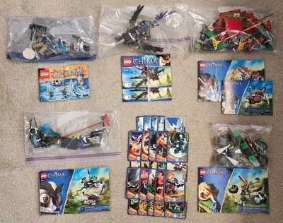 Lego Chima Set Lot - Complete Sets, Cards and Manuals. Authentic, Retired Sets - Image 1 of 4