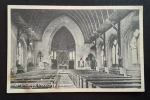 St Mary's Church, Coventry Vintage Postcard - Picture 1 of 2