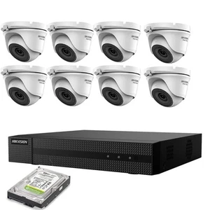 KIT VIDEOSORVEGLIANZA HIKVISION IP POE 2 MPX 8 TELECAMERE HD 500GB - Foto 1 di 7