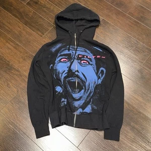 FILTER Band Grunge Metal Full Zip Hoodie Mens Size S Double Sided Graphic Print - Picture 1 of 11