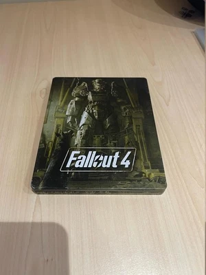 FALLOUT 4 STEELBOOK NOT SEALED NO GAME