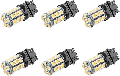 S8 3156 Wege LED Bulbs, S-8 3156K Plastic Base Bulb, 4W Warm White 2700K-3000K, - Image 1 of 4