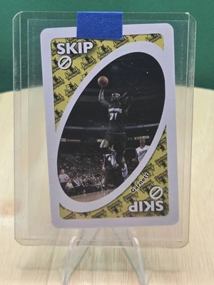 2006 UNO Yellow Skip Card Kevin Garnett Mattel Sabado Toys NBA Western... - Image 1 of 2