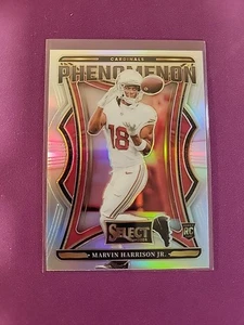 2024 Panini Select - Phenomenon Marvin Harrison Jr. #7 Silver Prizm (RC) - Picture 1 of 2